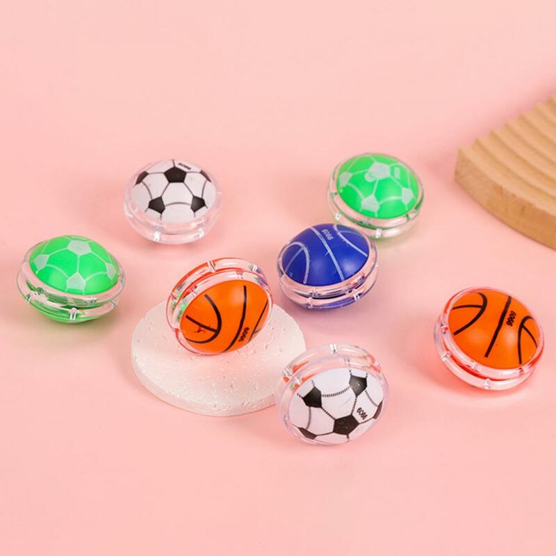 Yoyo-Bola de inercia para niños, juguetes profesionales coloridos para niños, bolas giratorias de plástico con cuerda automática para principiantes, 2 paquetes