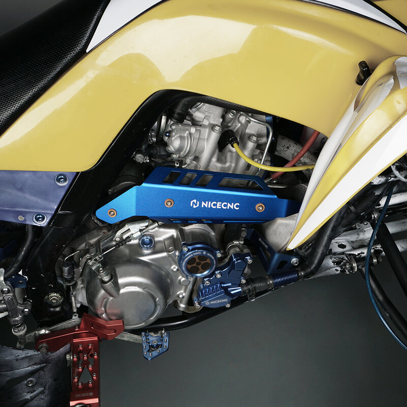 NICECNC Mid Pipe Heat Shield Guard Protector ATV Cover per Yamaha Raptor 700 RAPTOR 700R SE SPECIAL 2015-2023 700 accessori