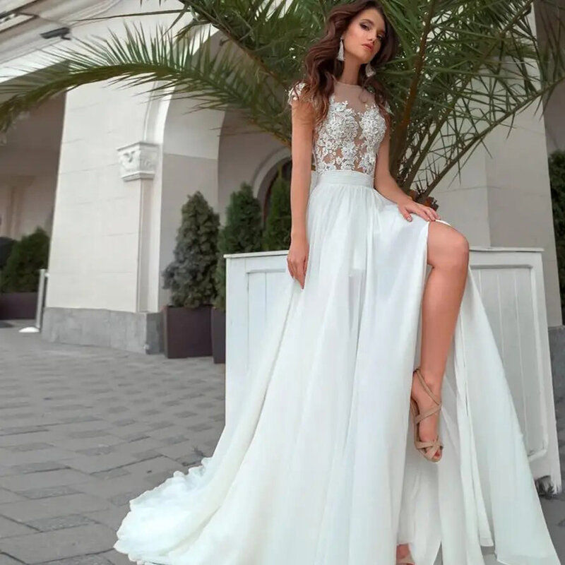 فستان أميرات بوهيمي مكشوف الكتفين ، فساتين زفاف برقبة حرف V ، أردية حديثة مصنوعة خصيصًا ، طول مسح