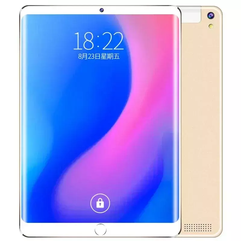 Android 9.0 Tablet Bluetooth, Tablets 4G LTE, Phablet 10, Deca Core, Cartão Dual SIM, PC 2.5D, MT6797, 2.4G, 5G WiFi, 128GB, 10.1"