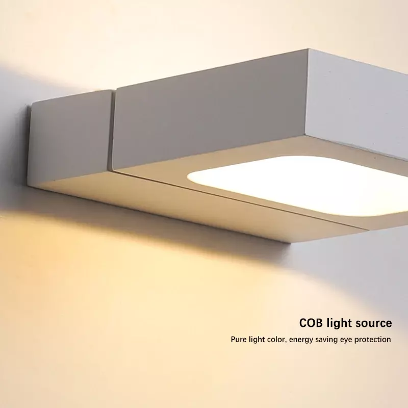 Lampu Dinding berputar bebas 360 °, lampu baca samping tempat tidur kamar tidur ruang tamu tangga Dekorasi koridor pencahayaan