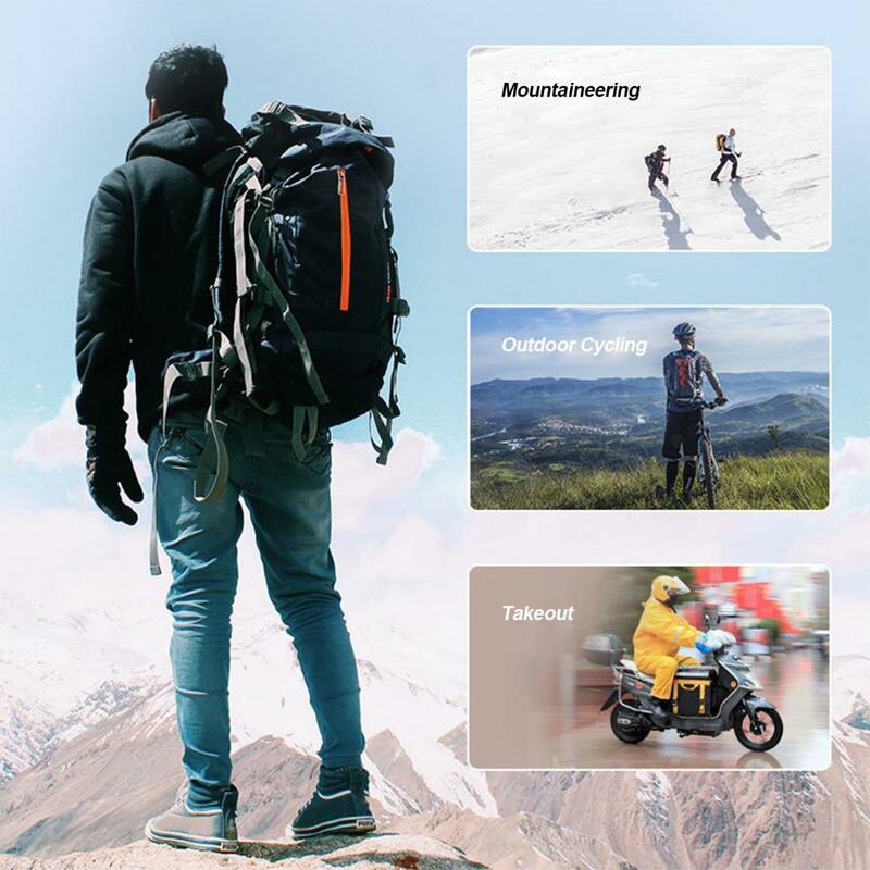 Перчатки для верховой езды 1 пара простые легкие осенне-зимние мужские мотоциклетные лыжные перчатки для ежедневного использования с сенсорным экраном