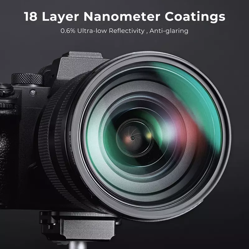 K&F Concept 1/2 1/1 1/4 1/8 Black Mist Diffusion Lens Filter 67 72 77 82 mm Blcak Mist Filtro 49mm 52mm 58mm 62mm 67mm 77mm 82mm