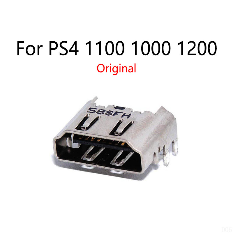Conector de puerto HDMI Compatible con Sony PS4 1100 1000 1200, Conector de interfaz HDMI para Playstation 4 Slim / PS4 Pro, 1 unidad por lote
