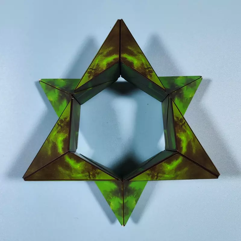 Разнообразный геометрический сменный Магнитный магический куб антистресс 3D ручной флип-пазл кубик детская фотоигрушка