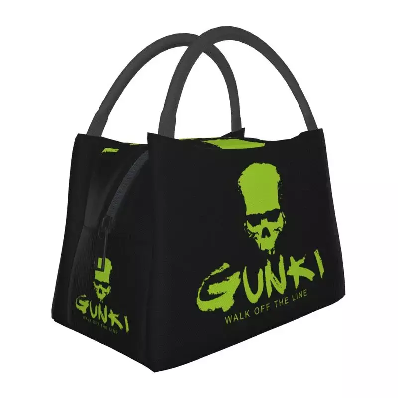 Gunki กล่องอาหารกลางวันแบบพกพาสำหรับผู้หญิง, กล่องใส่อาหารระบายความร้อนอเนกประสงค์เก็บอาหารกระเป๋าใส่ข้าวกลางวันเก็บอุณหภูมิสำหรับเดินทาง
