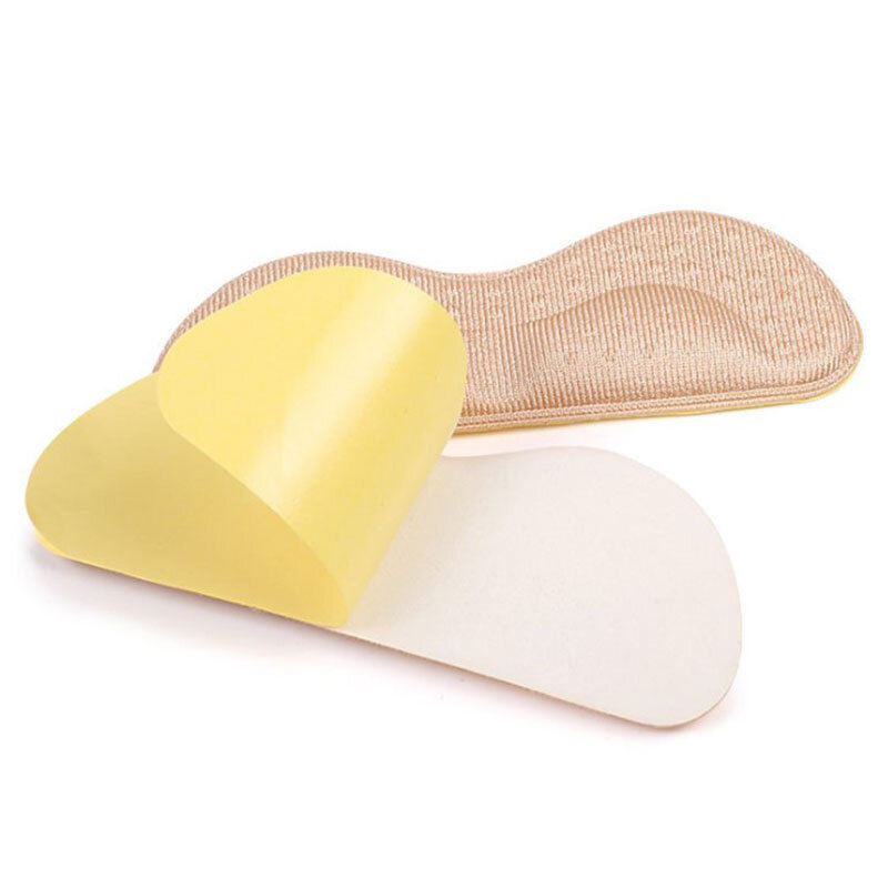 2Pairs Women Insoles for Shoes High Heels Pain Relief Adjust Size Adhesive Heel Liner Grips Protector Sticker Foot Care Patch