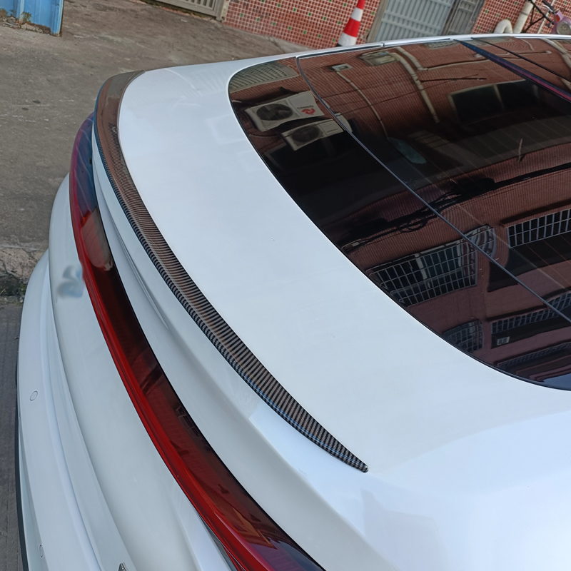 Universal Spoiler 121cm Car-Styling 5D Wing Trunk Carbon Look For Audi BMW Toyota Honda KIA Hyundai Opel All Car