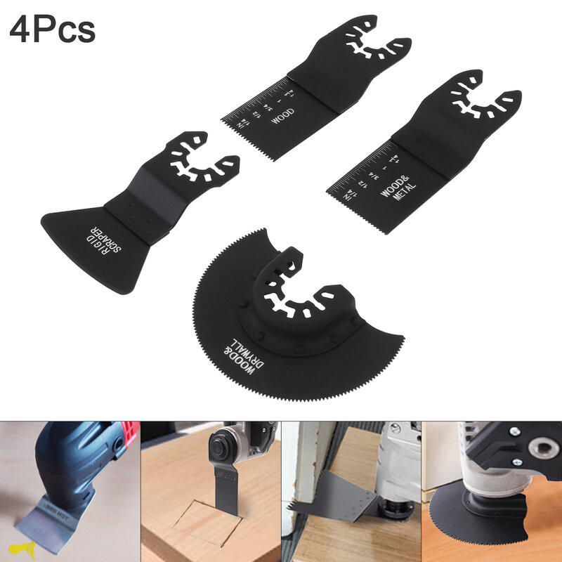 4pc/set 80mm 52mm 32mm 65 Manganese Steel Saw Blade Power Tool Accessories for Wood Cutting Sheet Grinding PVC Cutting Nail Cut