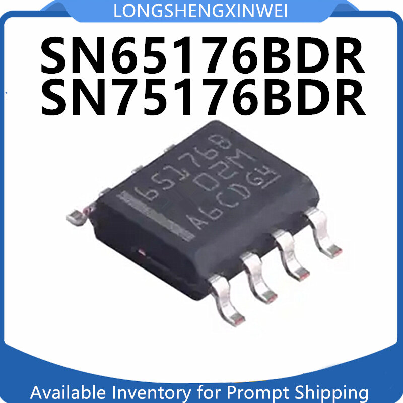Chip de controlador Original 75176B, 1 piezas, SN75176BDR, 65176B, SOP8, en Stock