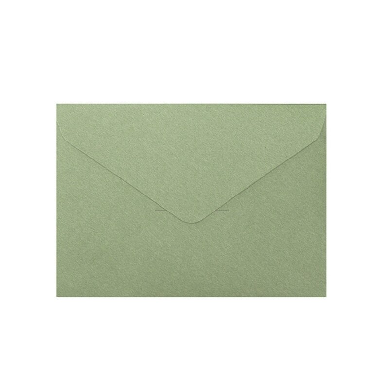 Enveloppes en papier à rabat en V, 20 pièces, pour Invitations, lettres, enveloppes colorées D5QC