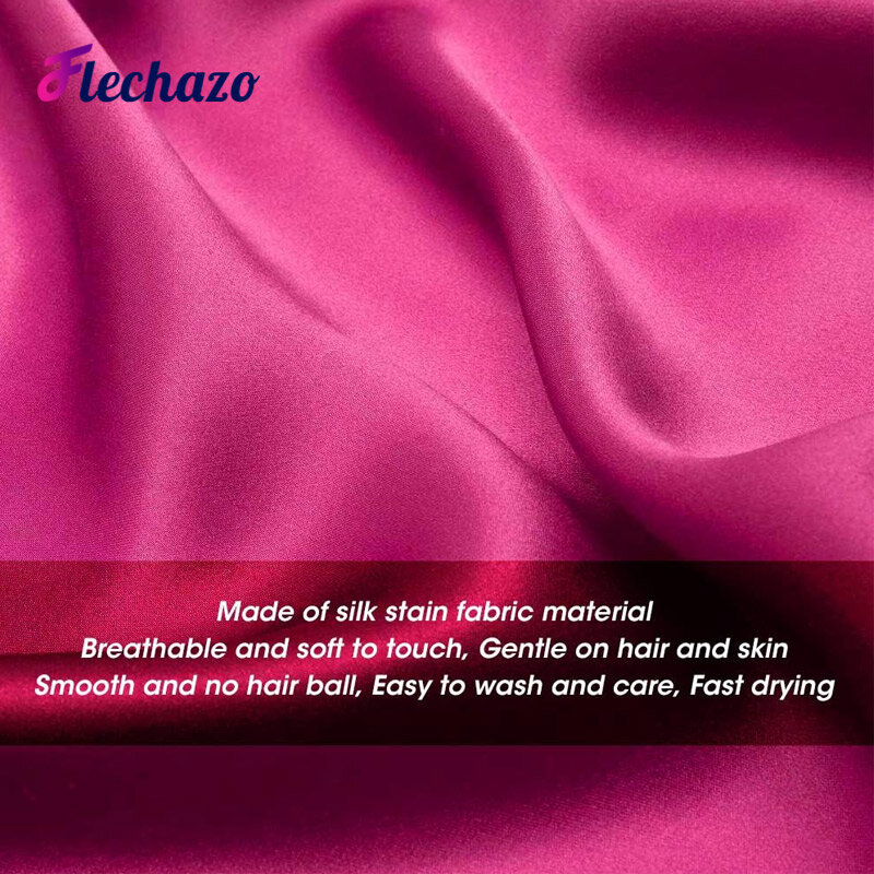 10Pcs Soft Satin Headband For Wigs Ponytails Edges Melting Private Logo Satin Scarf Head Bands For Yoga Makeup Facial Sports