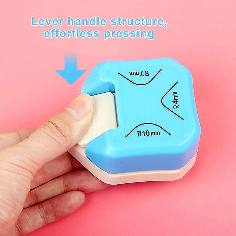 Mini 3-in-1 Corner Rounders Corner Trimmer Hole Punch Round Corners DIY Paper Card Photo Planning Cutting Supplies