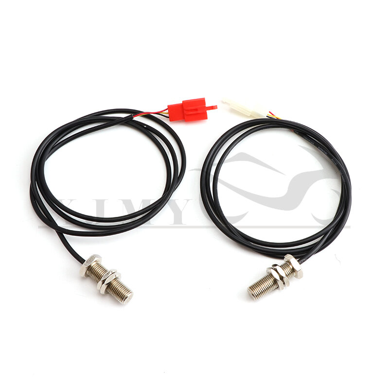 Motorcycle Odometer Sensor Cable Scooter Durable Digital Speedometer Magnetic Sensor Replacement Kit,