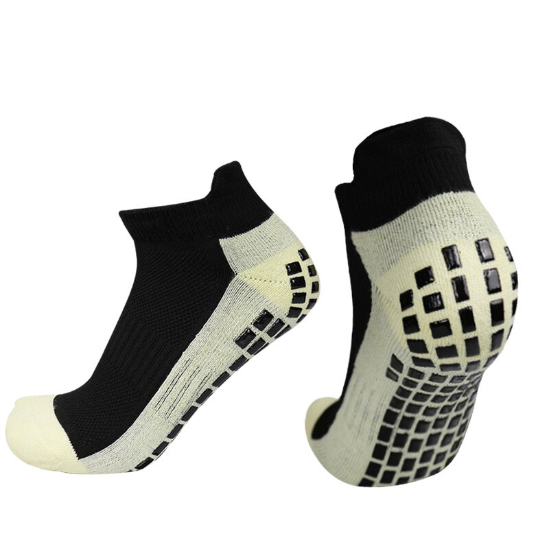 Chaussettes d'entraînement de football en silicone pour hommes et femmes, respirantes, courtes, sports de plein air, nouveau, 2023