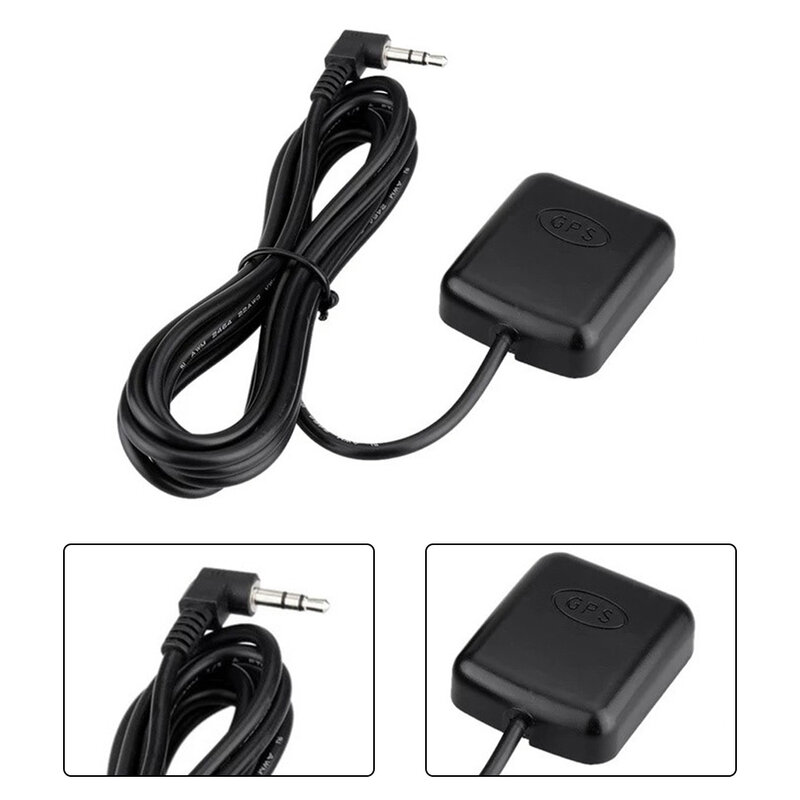 Car GPS Antenna GPS Receiver 300cm Cable Aerial Adapter With 3.5mm Elbow Connector  External GPS Antenna For Car Truck SUV