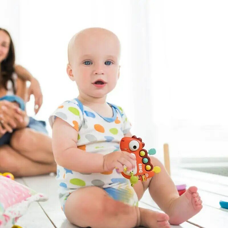 Juguetes Montessori sensoriales para niños pequeños, juguete Montessori sensorial, portátil, reutilizable, educativo, habilidades motoras, ayuda para la dentición