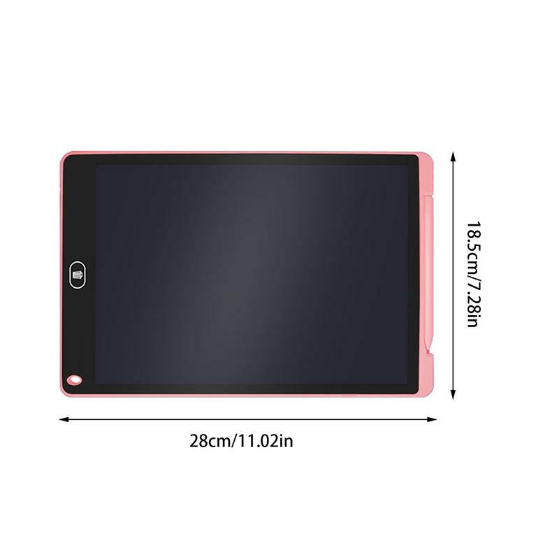 แท็บเล็ตการวาดภาพ LCD ขนาด8.5นิ้วกระดานวาดรูปอิเล็กทรอนิกส์เขียนเส้นขยุกขยิกของเล่นการวาดภาพการศึกษาเกมการเดินทางแบบพกพาสำหรับเด็กผู้ชาย