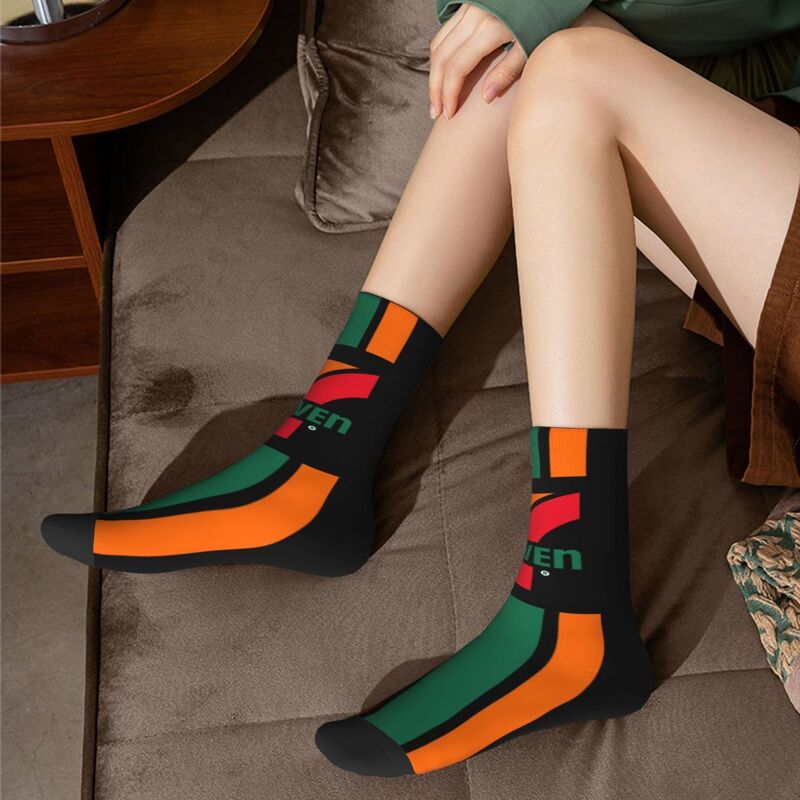 Seven Eleven-Beautiful Leisure Socks for Men and Women, Spring, Summer, Autumn, Winter Dressing Gifts