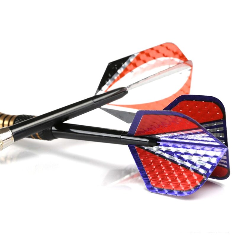 15-30pc schöne reflektierende Laser Darts Wing Set Darts Flug hochwertige langlebige PVC schöne Flüge Set profession elles Zubehör