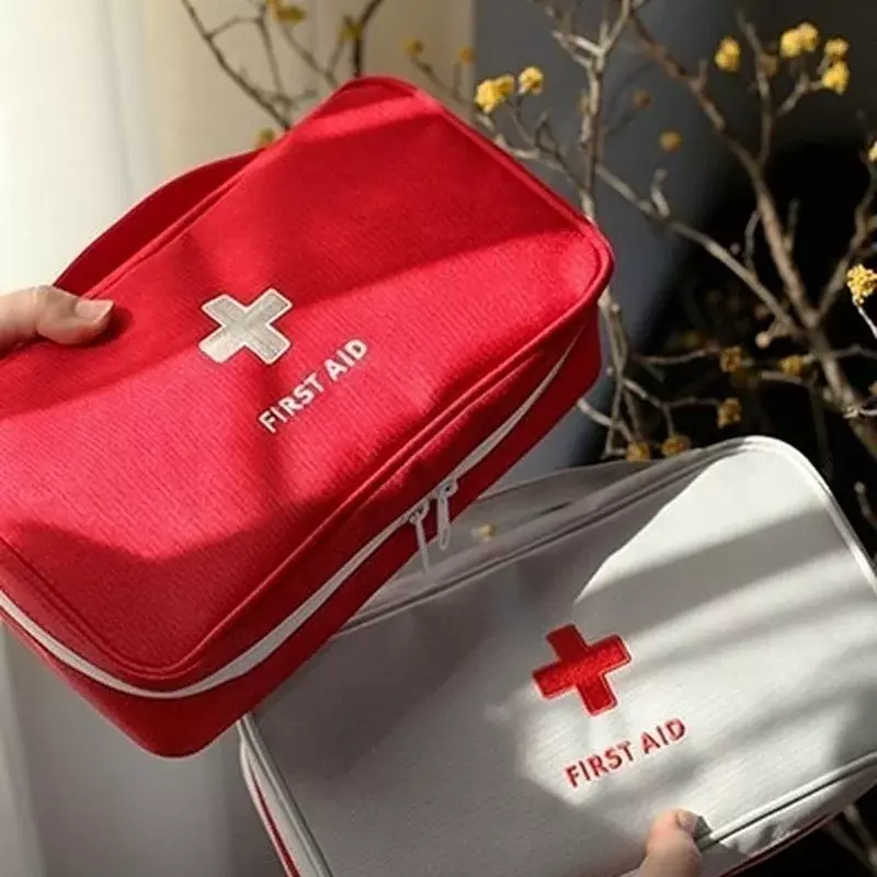 ที่ว่างเปล่า Large First Aid Kits กลางแจ้งแบบพกพาภัยพิบัติฉุกเฉินแผ่นดินไหวใหญ่ความจุกระเป๋าบ้าน/รถทางการแพทย์แพคเกจ