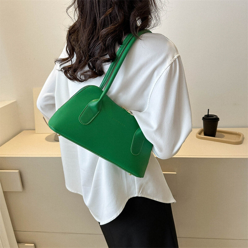 Модная трендовая женская сумка на плечо, новая трендовая простая женская сумка на плечо, повседневная сумка для поездок, роскошная брендовая сумка на плечо