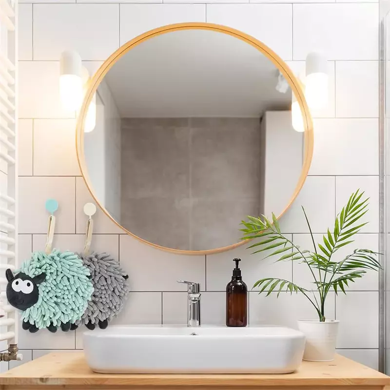 Łazienka 2 szt. Szenilowy ręczny miękki ręcznik szenilowy ręcznik kulkowy z mikrofibry szybkoschnący ręczny ręczniki kuchenne do domu praktyczny