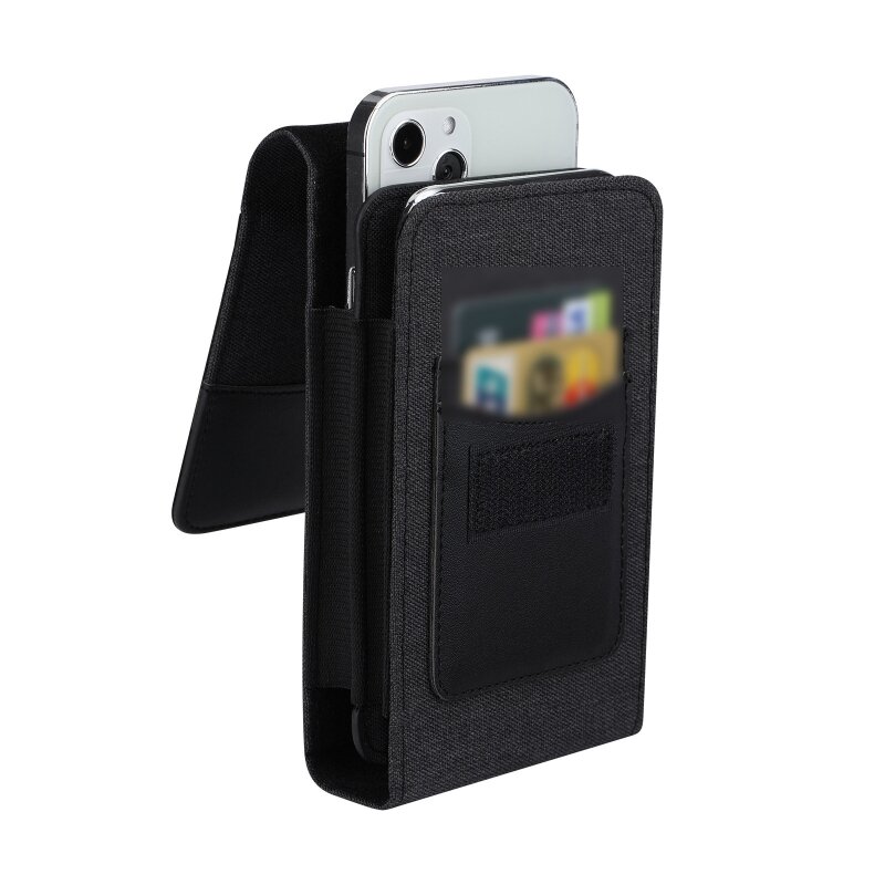 สำหรับ 13max Pouch Oxford Cloth Pocket Mobile Phone Double Layer Bag E74B