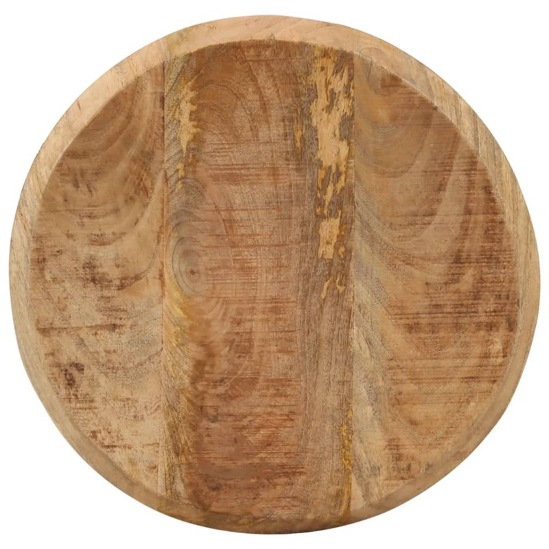 Sillas de Bar de 2 piezas, silla de cocina de madera maciza de Mango