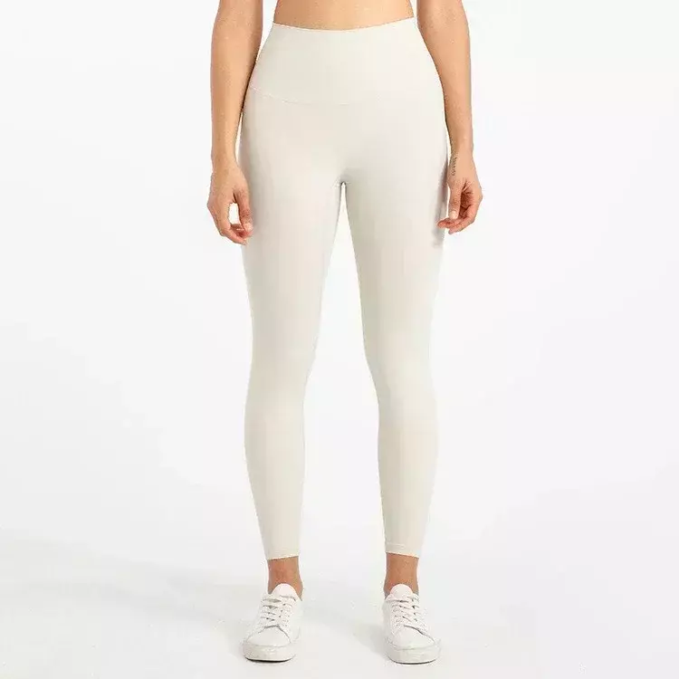 Lemon Align-Pantalon de yoga taille haute pour femme, haute élasticité, ultra doux, leggings d'entraînement, fitness, course à pied, athlétique, fjn