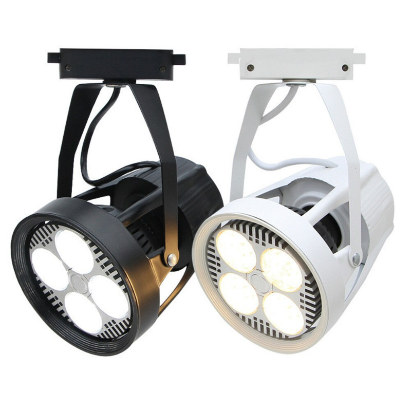 Lampu sorot LED 35W AC 220V, lampu sorot putih hangat/alami/dingin pakaian latar belakang cahaya jalur rel jendela