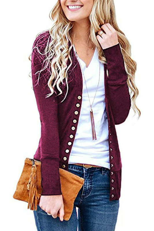 11 Solid Color Women Knitted Cardigan Coat Spring Autumn 2024 Casual V-Neck Long Sleeve Crochet Knit Sweater Coat Female Tops