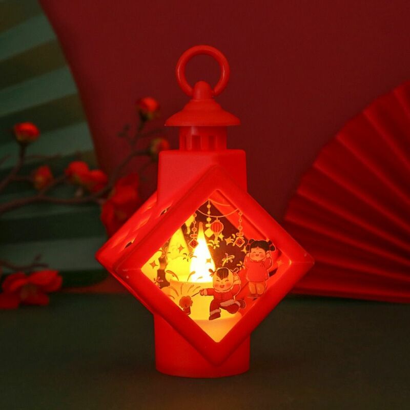 LEDデスクトップ装飾ランプ,照明器具,中国の春のフェスティバル,光沢のある風