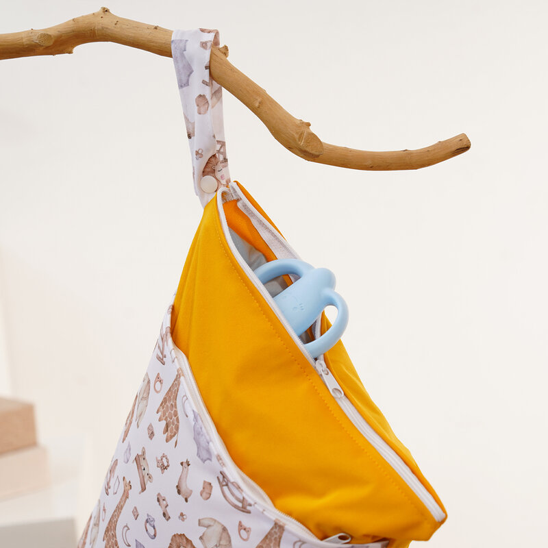 Kangobaby #My Soft Life# New Washable Reusable Baby Blanket Storage Bag Easy Carry Multifunctional Travel Bag Size 30x40cm
