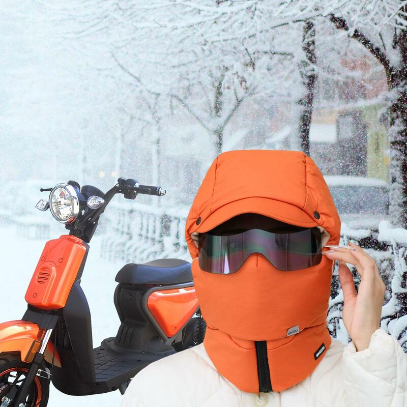 Inverno Face Cover Máscara Térmica, Proteção Orelha, Windproof, Caçador, Esqui, Corrida, Skate, Ciclismo, Caminhadas