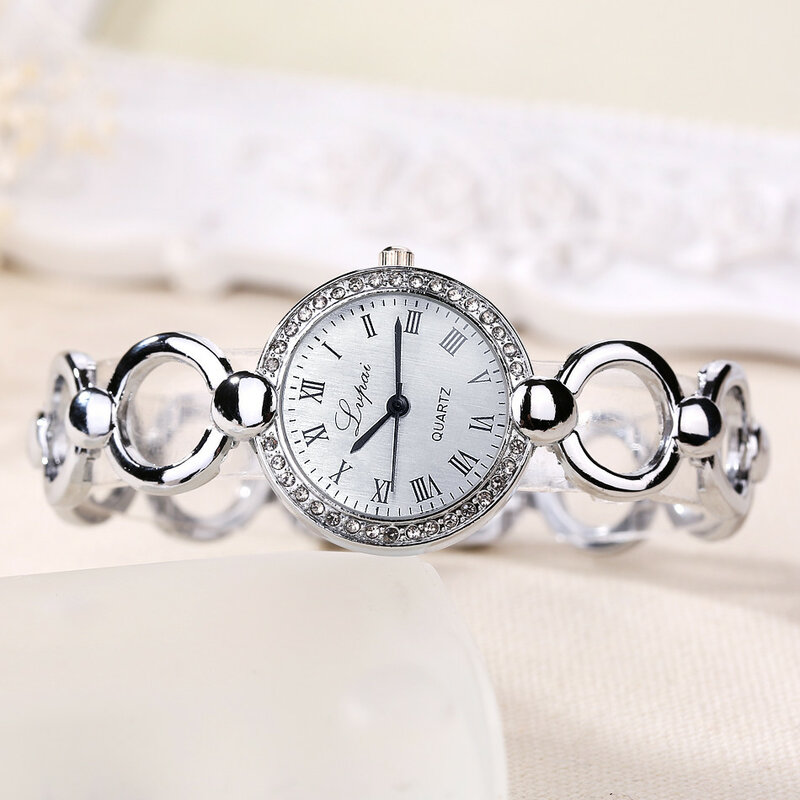 Montre à quartz analogique de luxe pour femme, montre-bracelet pour femme, offre spéciale