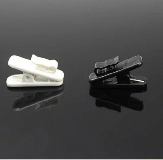 10 Pcs Earphone Cable Wire Cord Clips Headphone Power Cable Cord Lapel Collar Clip Holder Mount Clamp Headset Winder Accessories