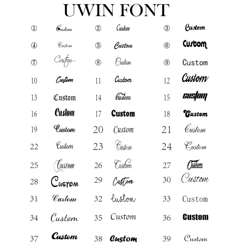 Uwin-شخصية اسم قلادة ، الفولاذ المقاوم للصدأ ، حجر الراين ، المينا قلادة ، لون مخصص ، الوردي ، الأبيض ، المينا ، سلسلة هدية