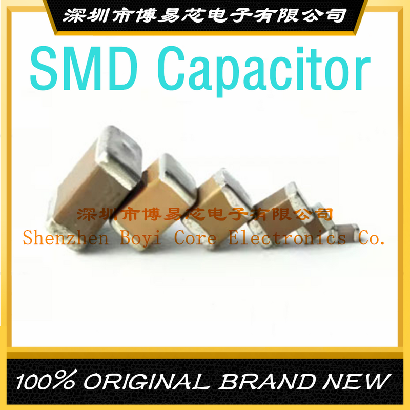 100Pcs SMD capacitor de cerâmica 0201 0402 0603 0805 1pF 3.5pF 6.8pF 82pF 100pF 1nF 10nF 1 10uF uF 100nF 220pF 22nF 220nF 47nF 47uF