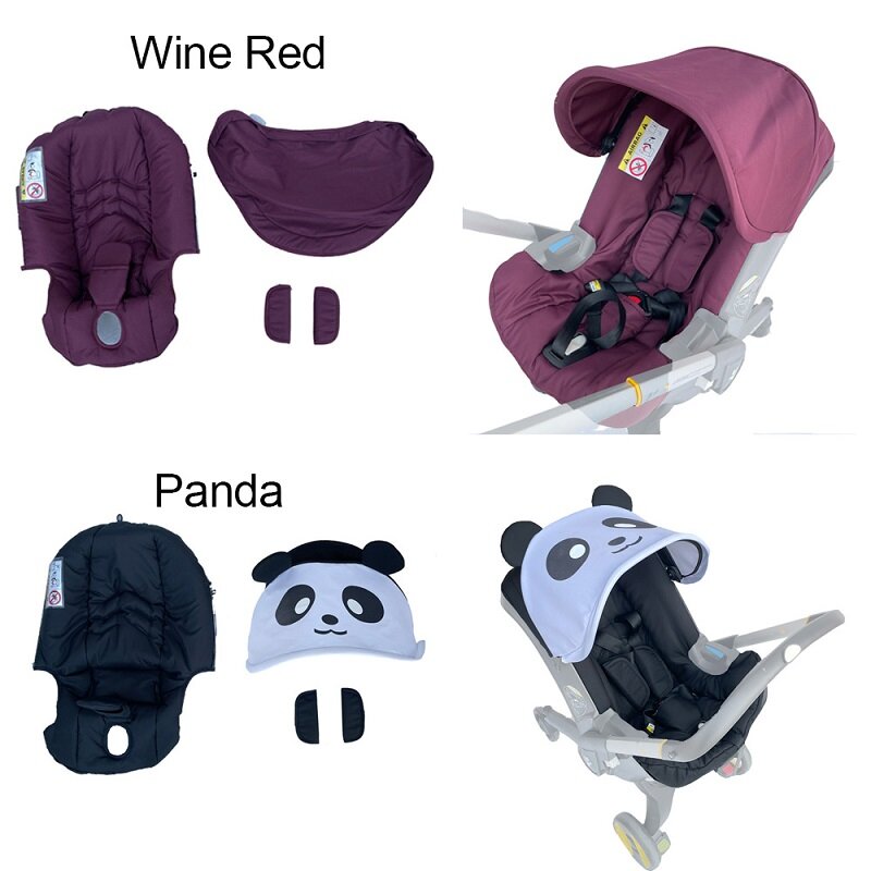 Anak COLU®Aksesori kereta bayi kit perubahan bantalan kursi penutup hujan kerai jaring serangga tas ransel untuk Doona kursi mobil kereta bayi