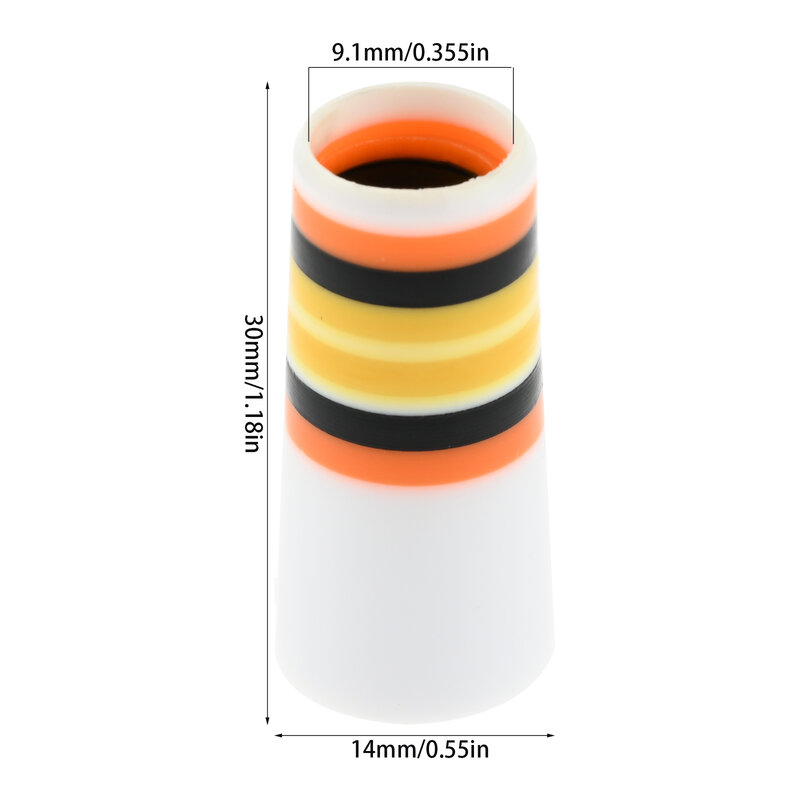 قطع غيار حلقات لأكمام الجولف مع حلقة ملونة ، بلاستيكية ، مناسبة لعمود الحديد ، 30 × 10000 × 14 ، 10