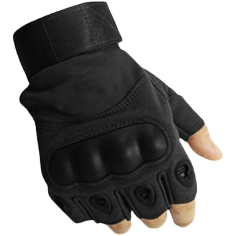 Functional fingerless gloves tide male personality outdoor cycling half refers tactical gloves motorcycle type fitness gloves