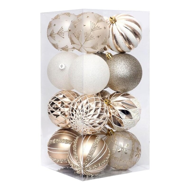 Christmas Balls Ornaments for Xmas Christmas Tree Decor Decorations Accessory