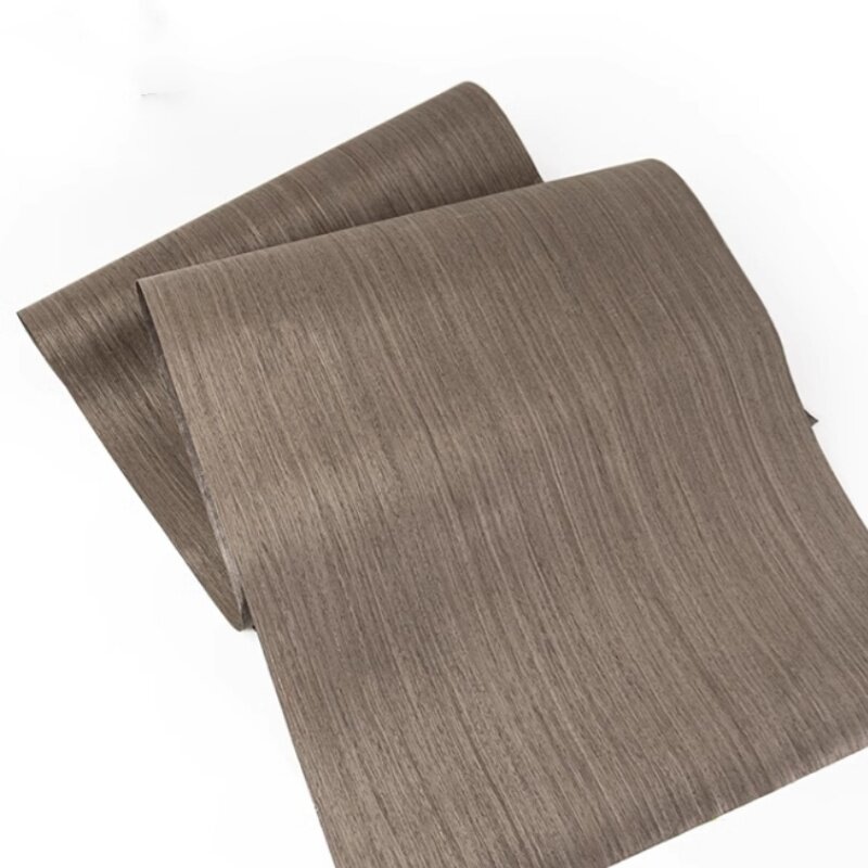 Lapisan Ultra lebar teknologi eboni hitam Walnut jati kulit L: lapisan kayu (bukan kain tenun di belakang)