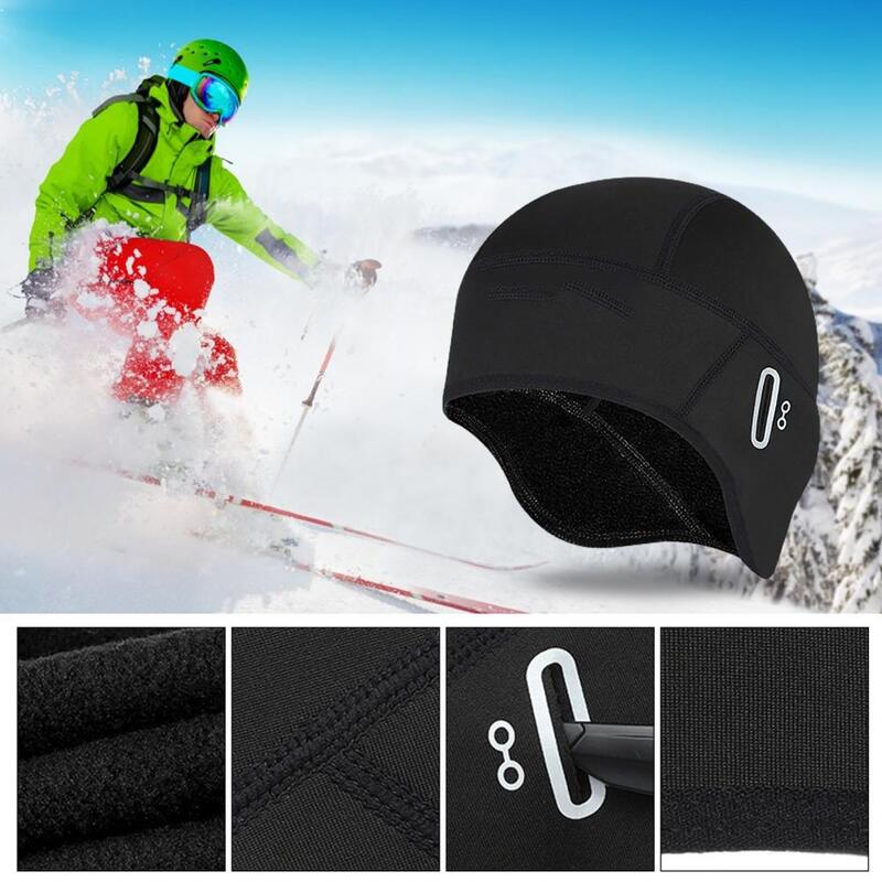 Gorro Slouchy Baggy para homens e mulheres, boné de lã quente, chapéu de inverno ajustável para esquiar, Cappello Uomo