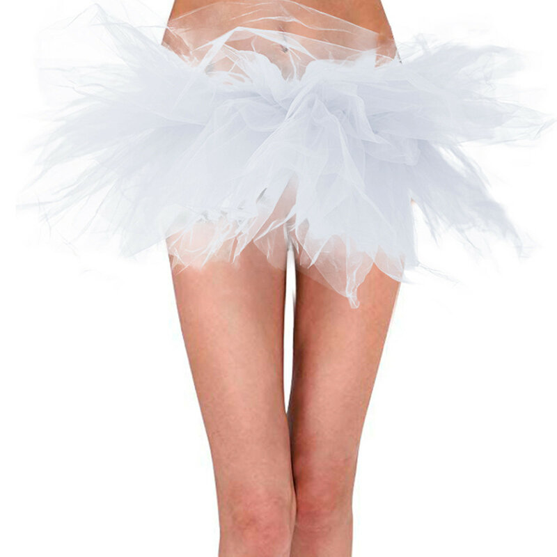 Falda hinchada de tul para mujer, tutú de princesa disponible en varios colores, para fiesta y baile de Ballet, 2024