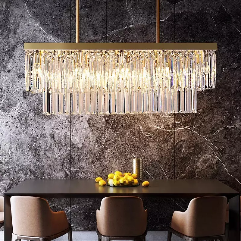 Luxury Led Chandeliers Home Decor for Living Room Dining Room Pendant  Lights Indoor Lighting Crystal Lamp Hanging Light Lustre