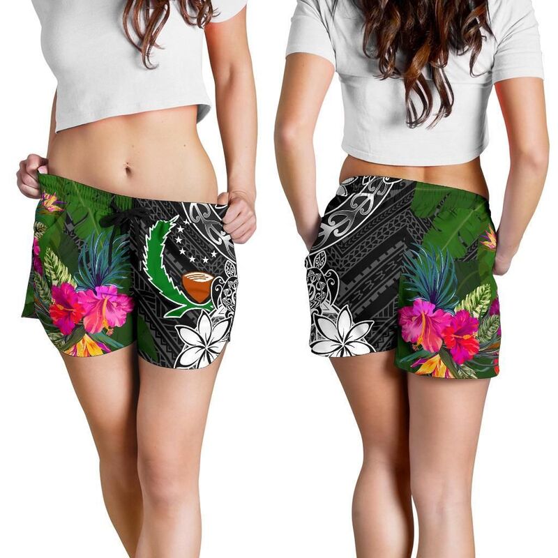 PLstar Cosmos-pantalones cortos informales Unisex, Pohnpei, Polinesia, samana, tatuaje Tribal, playa, Hawaii, 3D Print, ropa estilo informal