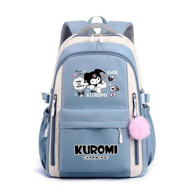 Sanrio Clow M Melody Joint-Name Backpack Female Japanese Cute Student Junior High School Large Capacity Schoolbag
