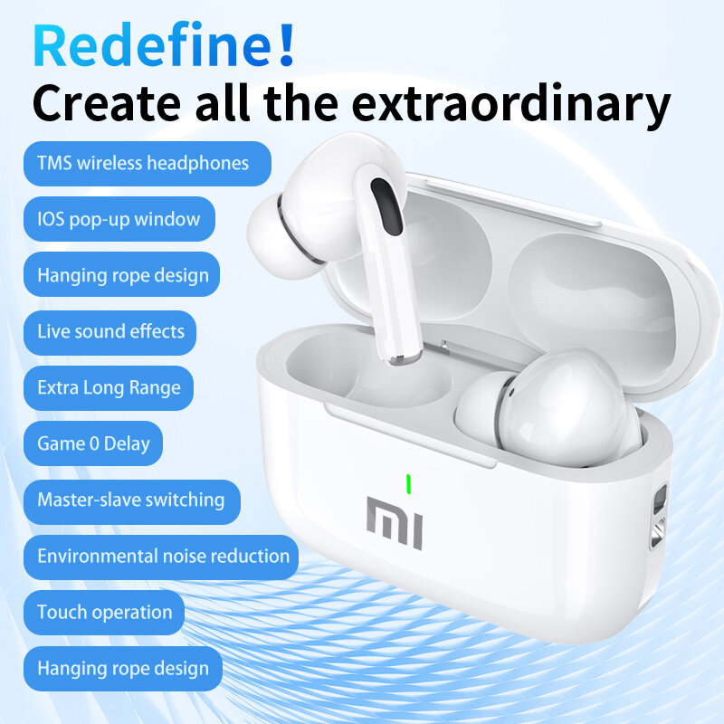 XIAOMI-ANC sem fio In-Ear Buds, Bluetooth 5.3 fones de ouvido, cancelamento de ruído ativo, fones de ouvido originais, microfone embutido, e17ANC